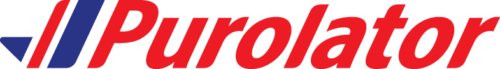 Puroactor logo with a red, blue and white arrow.