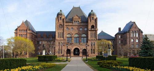 Parliament,Of,Ontario,In,Queen’s,Park,,Toronto;,Perspective,Corrected