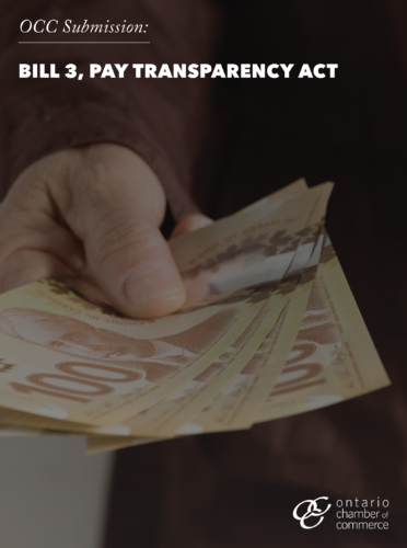 Bill 3 pay transparency act.