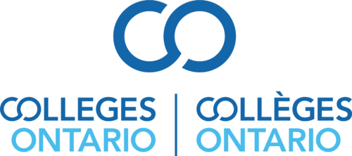 The logo for colleges colleges ontario.