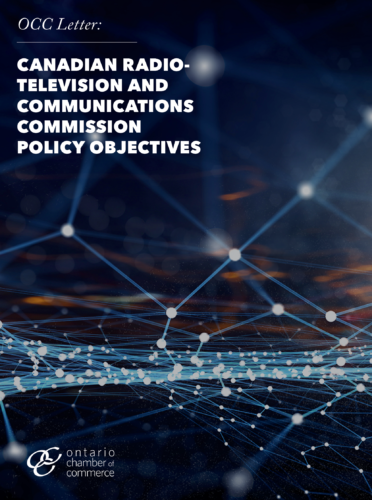 Canadian radio, television and communications communications policy directives.