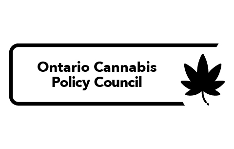 Ontario cannabis policy council logo.