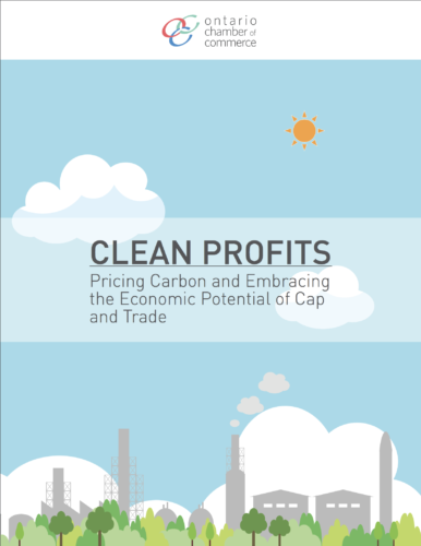Clean profits pricing carbon and enforcing carbon trading cap.