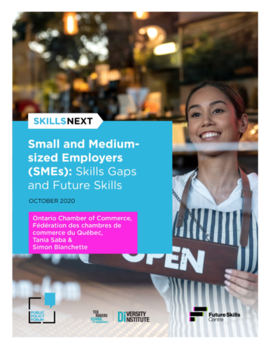 Small and medium - sized employee skills and future skills.