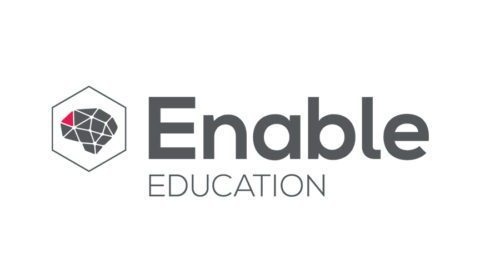 Enable education logo on a white background.