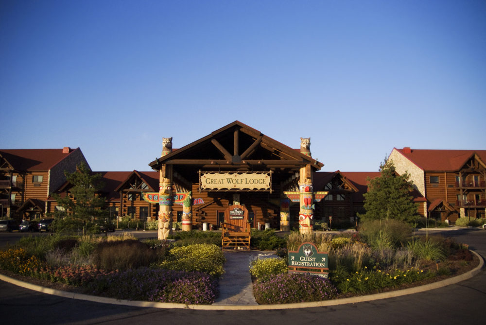 Great Wolf Lodge – front entry
