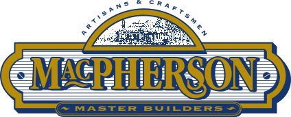 Macpherson master builders logo.