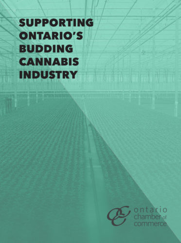 Supporting ontario's booming cannabis industry.