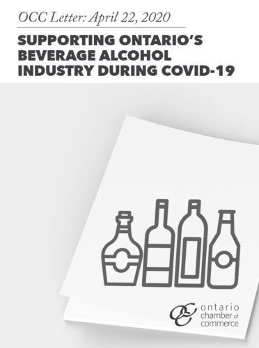 Supporting ontario's beverage industry during covid-19.