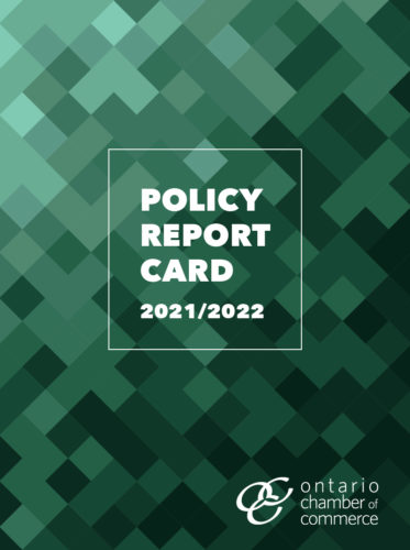 Policy report card 2020 - 2021.
