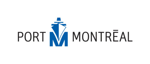 The logo for port montreal.