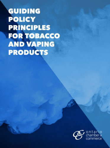 Guiding policy uses for tobacco and vaping products.