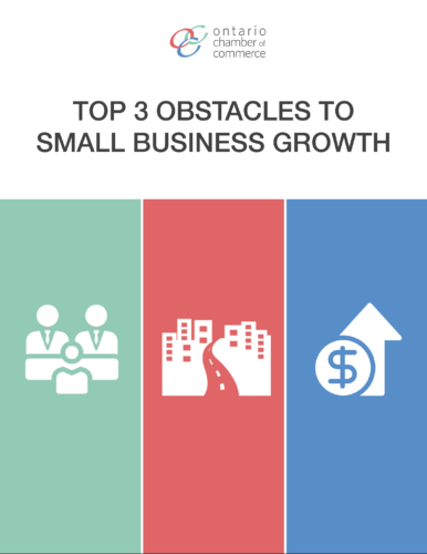 Top 3 obstacles to small business growth.