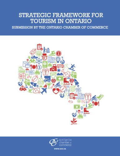 Strategic framework for tourism in ontario.