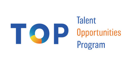 Top talent opportunities program logo.