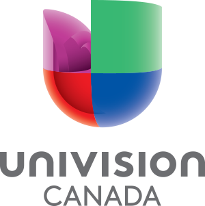 The logo for univision canada.