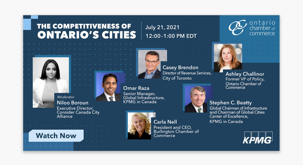 The competitors of ontario's cities.