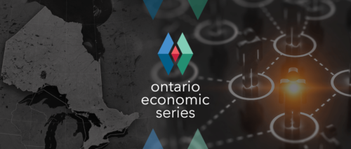 The logo for the ontario economic series.