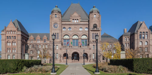 Ontario Legislative Building at Queen’s Park, Toronto, Canada