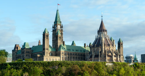 Parliament Hill in Ottawa – Ontario, Canada