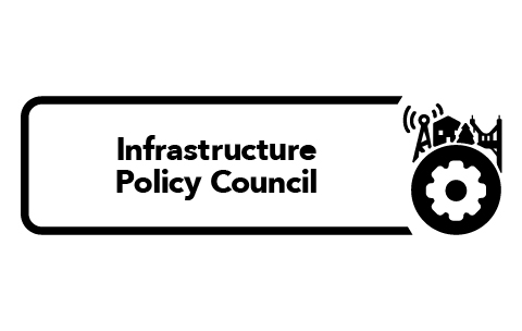 Infrastructure policy council logo.