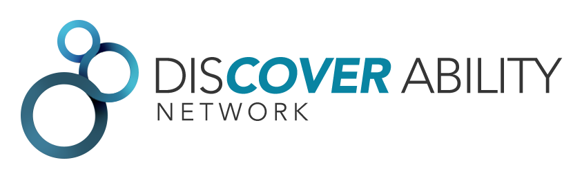 The logo for the discoverability network.