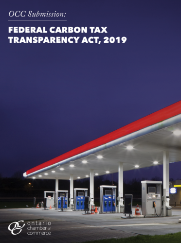 Federal carbon tax transparency act 2019.