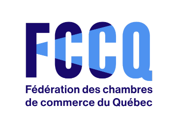 The logo for the federation of chambers of commerce of quebec.