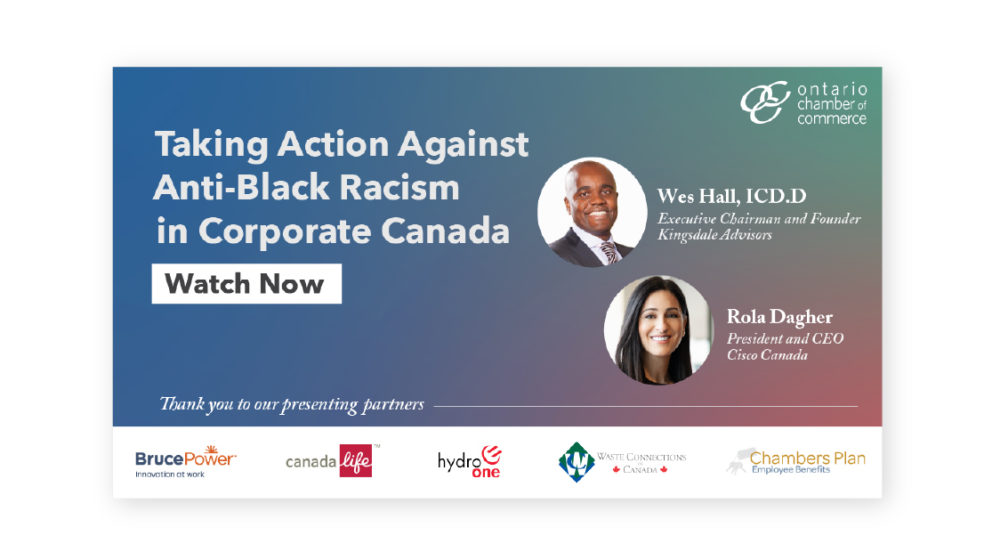 Taking action against black racism in corporate canada.