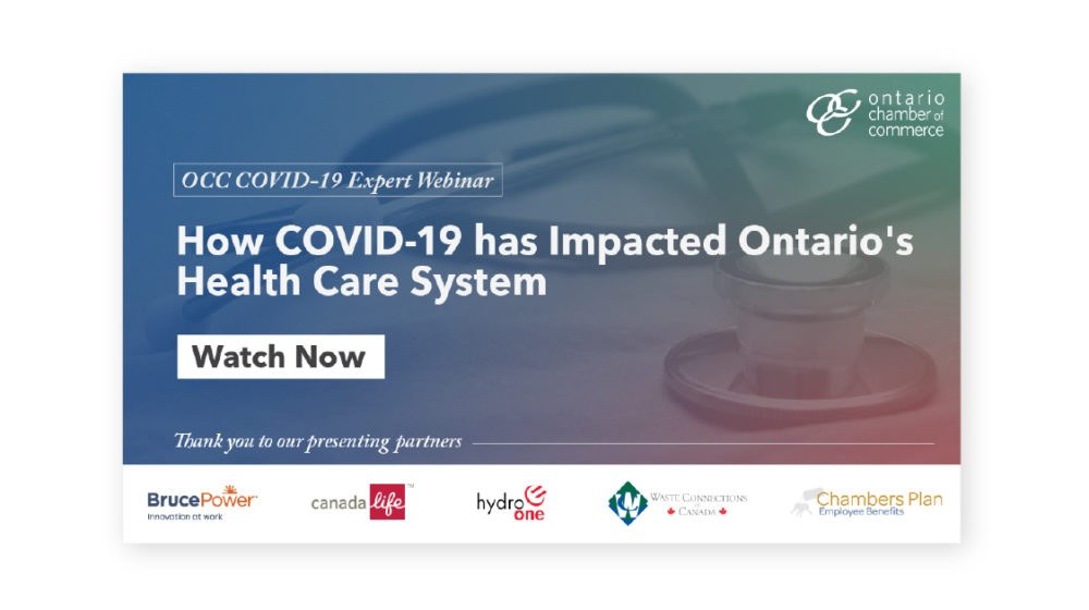 How covid-19 has affected ontario's health care system.