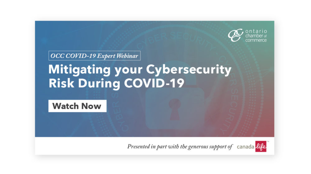 Mitigating your cybersecurity risk during covid-19.
