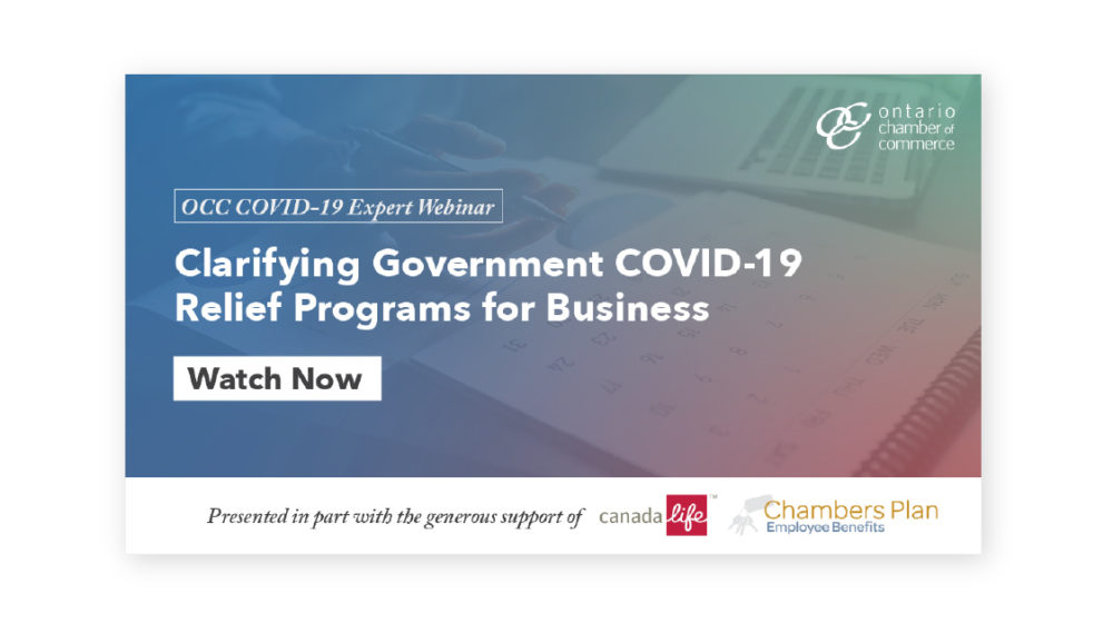 Clarifying government covid-19 relief programs for business.